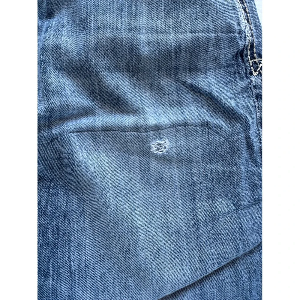 BKE Tyler Straight Leg Distressed Medium Wash Mens Denim Jeans 32R